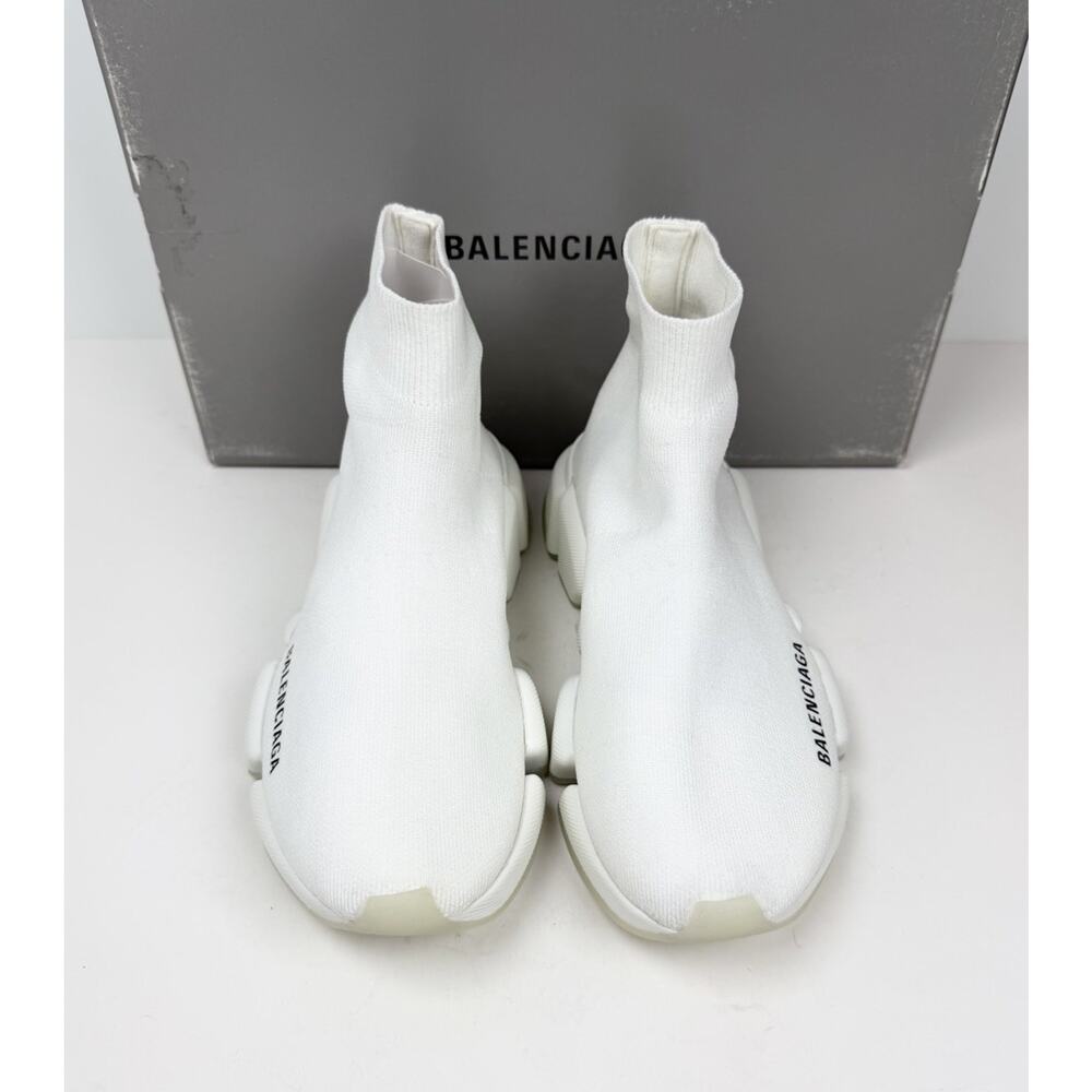 Size 35EU/5W - Balenciaga White Translucent Sole Speed Trainer🤍 NEW/RETAIL $1K! - Picture 3 of 10